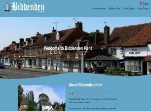 Biddenden Kent web design by Bitzandpcs